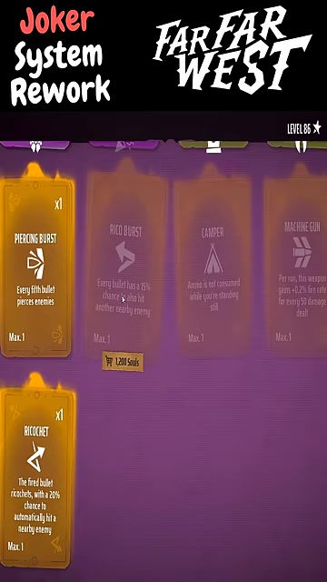 Far Far West Joker System Overhaul — 14 Slots, Rarity Costs, and the Biggest Build Change Yet